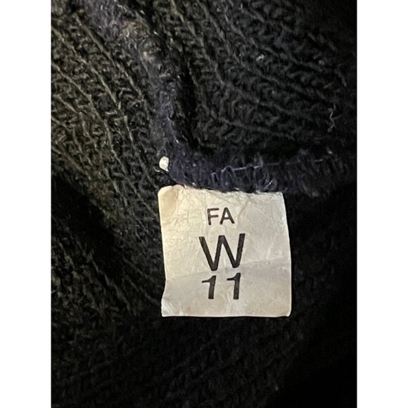 Spunky knit sweater mens XL aztec long sleeve made USA blue black - Picture 10 of 12